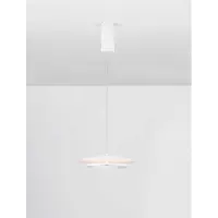 Lyora Suspension design Olos blanc Ø 35cm