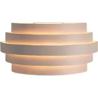 Highlight Applique murale design Scudo brun sable 25cm