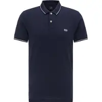 Lee T-Shirt 'PIQUE POLO' bleu marine / blanc