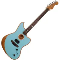 Fender Acoustasonic Player Jazzmaster Ice Blue Guitare acoustique-électrique