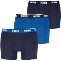 Puma Everyday Basics Boxers 3 Units Bleu 2XL Homme