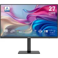 MSI Moniteur Modern Md272uphg - 27 Inch 3840 X 2160 (ultra Hd 4k) Ips-panel Réglable En Hauteur