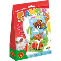 Alexander Toys Piaskowe malowanki Lis i miś