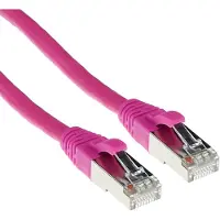 ACT FB2401 1m Cat6a SF/UTP (S-FTP) Pink Câble réseau (FB2401)