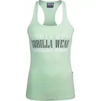 Gorilla wear Haut 'Verona' menthe / noir / blanc