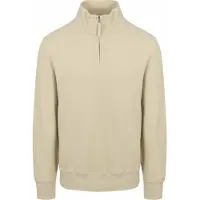 Gant Pull Demi-Zip Ecru