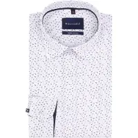 Suitable Chemise Leaf Print blanc