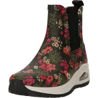 SKECHERS Uno Rugged - Dancing N The Rain 177183-BKMT, Bottes de chelsea, Damen, Schwarz