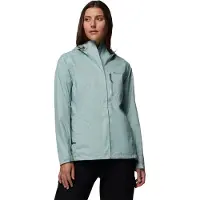 Columbia - Veste de pluie pour femmes, modèle Adventure III, imperméable, couleur "Crushed Bl"