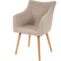 Mendler Chaise de séjour / salle à manger Malmö T382 / style rétro des années 50