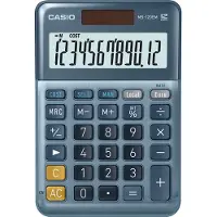 Casio Ms-120em Calculator Bleu