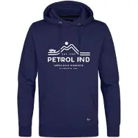 Petrol Industries Veste de survêtement bleu / blanc