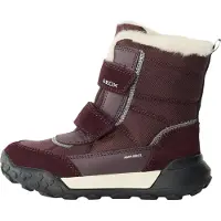 Geox Bottes de neige 'TREKKYUP' bourgogne / argent