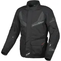 Sonstiges Veste textile imperméable Macna Rancher pour moto, noir/gris, 2XL