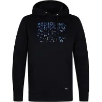 Petrol Industries Sweat-shirt bleu / noir