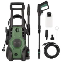 BRASQ HPW 150 nettoyeur haute pression - Nettoyeur de terrasse - Pulvérisateur haute pression - 2000W - 150 bar - 468 L/H - Kit complet