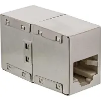 InLine 69990 Patchkabelkupplung Cat.5e, 2x RJ45 Buchse, geschirmt
