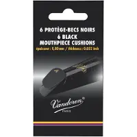 Vandoren Pastilles Protège-bec Noires (X6 Pieces)