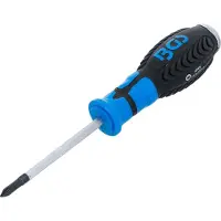 Bgs Tournevis cruciforme PH1 longueur de la lame 75 mm (Recouvrement cruciforme Phillipps (PH))