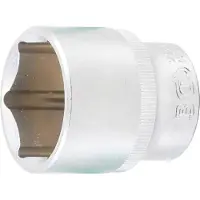 Bgs Douille 6 pans pro torque carr? 12.5 mm 1/2" taille 1.1/4"