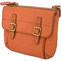 Fossil Sac à main Fossilwmns Leder Shoulderbag Tate Top Orange Clair Orange