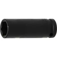 Bgs Douille longue ? choc 6 pans carr? 12.5 mm 1/2" taille 19 mm