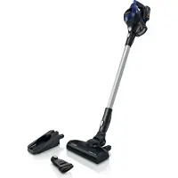 Bosch Serie 6 BBS611PCK Aspirateur-balai électrique 2-en-1 Batterie Dry Hygiene Filter Bagless Blue 2.5 Ah