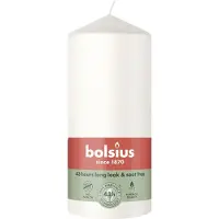 Bolsius Stumpenkerze 130/68mm weiss