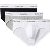 Calvin Klein Slip gris chiné / noir / blanc cassé
