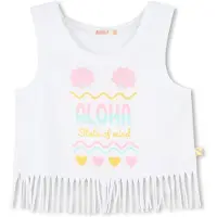 Billieblush U20936 Sleeveless T-shirt Blanc 24 Months Fille