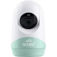 Eta MIMI, Babyphone numérique, 2 canaux, 50 m, 2412 - 2369 MHz, Blanc, LCD