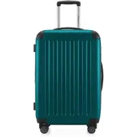 Hauptstadtkoffer Spree - Valise à roulettes 65 cm avec extension, valise rigide, valise enregistrée 20 kg 4 roulettes, valise rigide TSA, 74 L, vert aqua