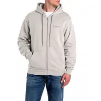 Replay M3083.000.23802 Full Zip Sweatshirt Beige L Homme