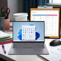 Lenovo IdeaPad Slim 3 Gen 10 14 AMD Processeur AMD Ryzen 5 8640HS 3,50 GHz jusqu?à 4,90 GHz, Windows 11 Famille 64, 512 Go SSD M.2 2242 PCIe Gen4 QLC - 83K9CTO1WWBE1