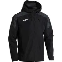 Joma Champions Viii Wr Raincoat Noir 11-12 Years Garçon