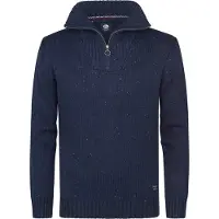Petrol Industries M-3050-kwc258 Half Zip Sweater Bleu 3XL Homme