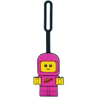 LEGO Étiquette de sac Le bébé de l'espace - Rose