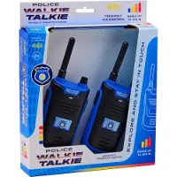 Johntoy walkie talkie Jouet de police avec 300 mètres de portée