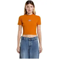 Dickies Maple Valley Short Sleeve T-shirt Orange XS Femme