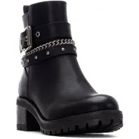 Refresh pour femme. 17291803-NEGRO Bottines 172918 noir (36), 3 à 5 cm, Fermeture éclair, Casuel