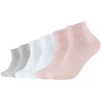 s.Oliver Chaussettes gris clair / rose pastel / blanc