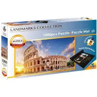 Braet Super Pack Puzzle 1000 pièces + colle et tapis - Colloseum