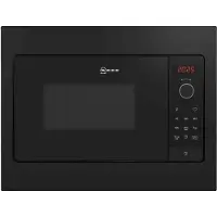 NEFF BSHG Micro-ondes encastrable 50cm 800W 20L 5 vitesses Easy Clean noir HLAWG25S3
