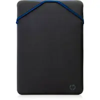 HP Housse de protection réversible pour PC portable 14 noire/bleue