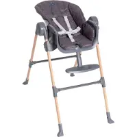 Chicco Chaise haute - - Polly Essential - 0-3 ans - Gris anthracite