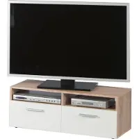 Bega Buffet TV Rana Chêne Sonoma Blanc Table TV Armoire TV