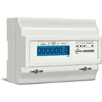 Velleman Compteur kWh - Compteur 3 phases - 3x 230/400 V - Avec montage sur rai