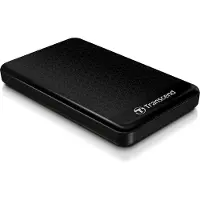 Transcend StoreJet 25A3K disque dur externe 1 To Noir