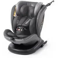 You do it Siège Auto - - Rodia - Groupe 0/1/2/3 - 40 / 150 Cm - I-Size Plus - Isofix - Pivotant - Inclinable - Réducteur - Gris
