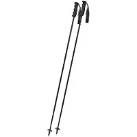 Komperdell Ebony Carbon Poles Argenté 125 cm